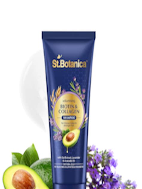 Buy St Botanica Biotin And Collagen Volumizing Shampoo With Natural Oils And Dht Blockers 50 Ml