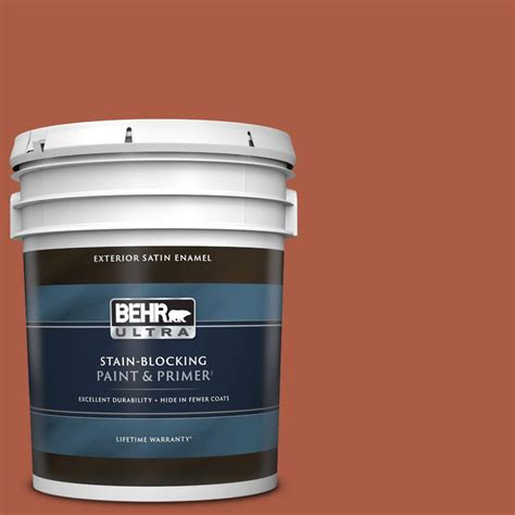 BEHR ULTRA 5 Gal M190 7 Colorful Leaves Satin Enamel Exterior Paint