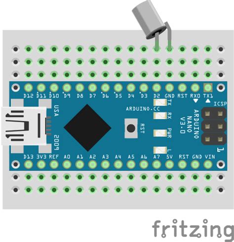 Connecting Tilt Sensor With Arduino Hibit