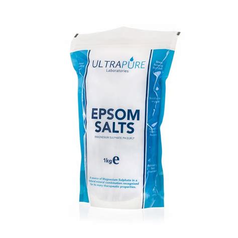 Ultra Pure Epsom Salts 1kg Molloys Pharmacy Ireland