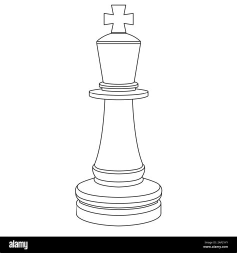 Chess king icon Stock Vector Images - Alamy