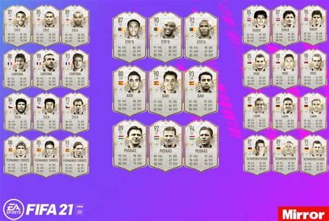 Prime Icons Fifa Fifa Prime Icon Pack On The Rtg Road To Glory