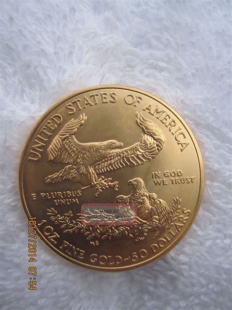 Apmex 2010 1 Oz Gold American Eagle - Brilliant Uncirculated