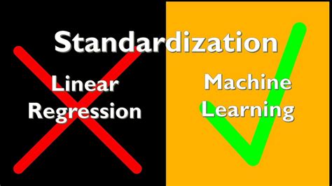 Machine Learning Basics Standardization And Why You Shouldn T Do It