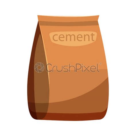 Bolsa De Icono De Cemento Estilo Simple Vector De Stock 3219737