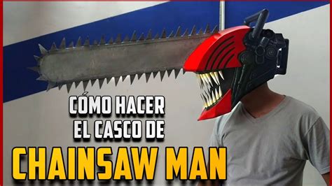 C Mo Hacer El Casco De Chainsaw Man De Cart N Diy Chainsaw Man Head