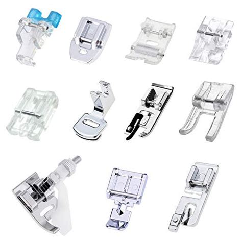 ZKSMNB 11 Pcs Presser Feet Sewing Machine Presser Walking Feet Kit