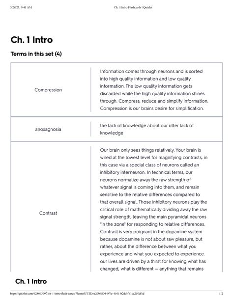 Ch Intro Flashcards Quizlet Am Ch Intro