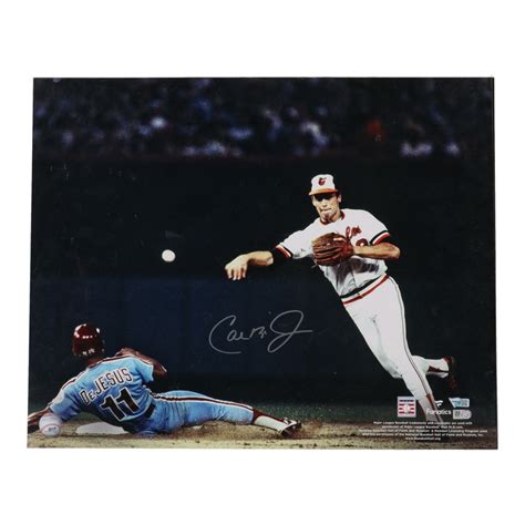 Cal Ripken Jr Signed Orioles 16x20 Photo Fanatics MLB Pristine