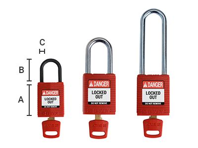 Safekey Nylon Lockout Padlocks Brady Bradycanada Ca