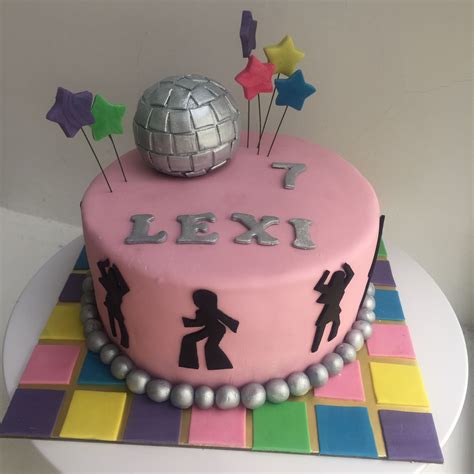 Disco Themed Cake Disco Cake No Bake Cake Cake