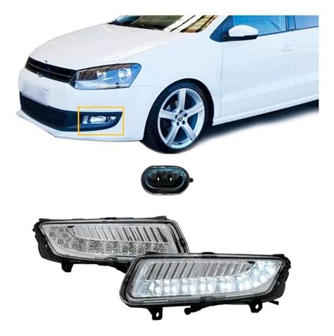 Faros De Niebla Vento Polo Luz De D A Led Env O Gratis