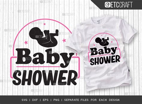 Baby Shower SVG Cut File, Newborn Svg Graphic by Pixel Elites ...