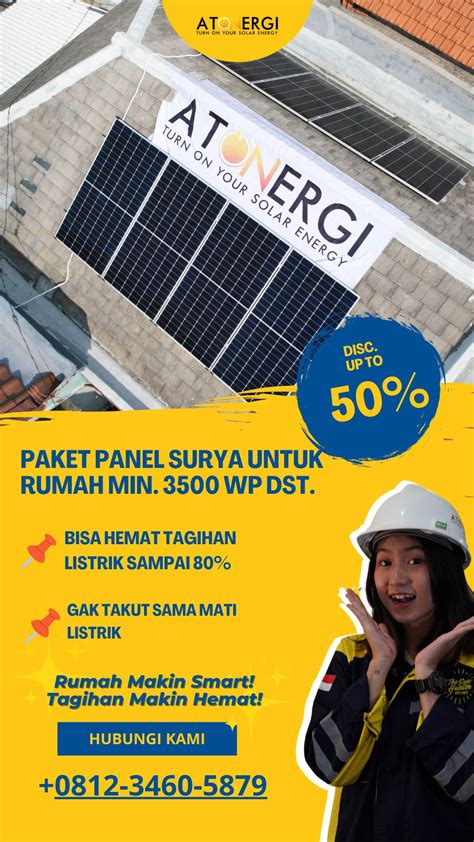 Paket Panel Surya Untuk Rumah Atonergi