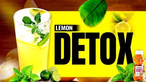 Lemon Detox Master Cleanse For A Healthy Body Lemon For Weight Loss Youtube