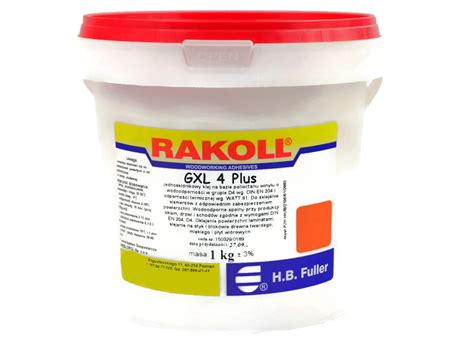 RAKOLL GXL 4 PLUS KLEJ DO DREWNA WODOODPORNY 1KG 10888759061 Allegro Pl