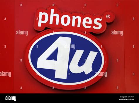 Phones 4U in administration Stock Photo - Alamy