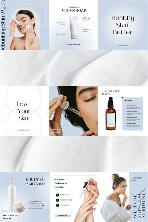 Esthetician Instagram Templates Esthetician Post Ideas Skincare