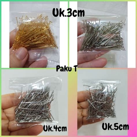 Jual 25gr Paku T Paku Mati Paku Kerajinan Tangan Shopee Indonesia