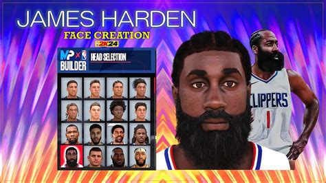 Best James Harden Nba 2k24 Face Creation Youtube