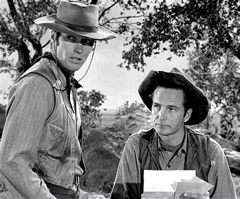 Clint Eastwood As Rowdy Yates And Eric Fleming As Gil Favor In Rawhide