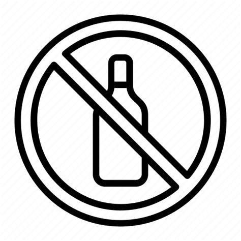 No Alcohol Under Sign