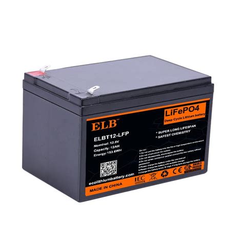 锂离子电池 ELB Energy Group 矩形 12V IEC