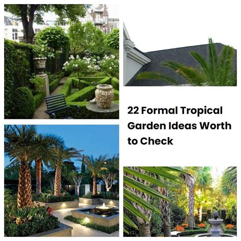 Formal Tropical Garden Ideas Worth To Check Sharonsable