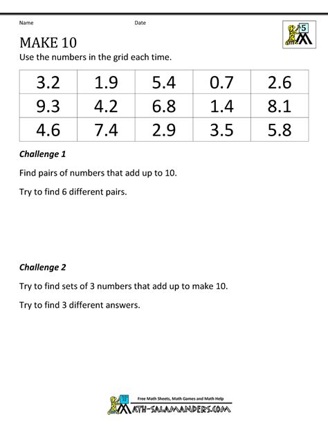 Fifth Grade Math Puzzles on Pinterest | Maths Puzzles, Puzzles and Cool ...