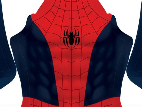 Spiderman Suit Web Pattern