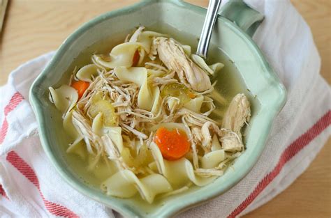 Simple Crock Pot Turkey Noodle Soup Merry About Town