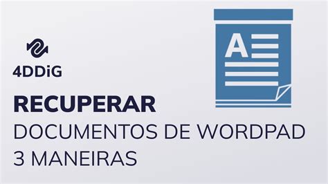 Como Recuperar Documentos De Wordpad 3 Maneiras Microsoft Word 2007