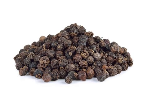 Premium Photo | Black pepper seeds isolated