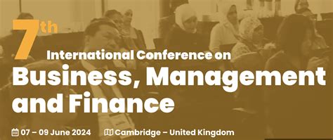 Th International Conference On Business Management And Finance