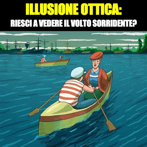 Illusione Ottica Riesci A Trovare Il Volto Sorridente Nascosto In