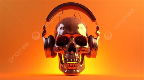 Skull Headphone Wallpaper