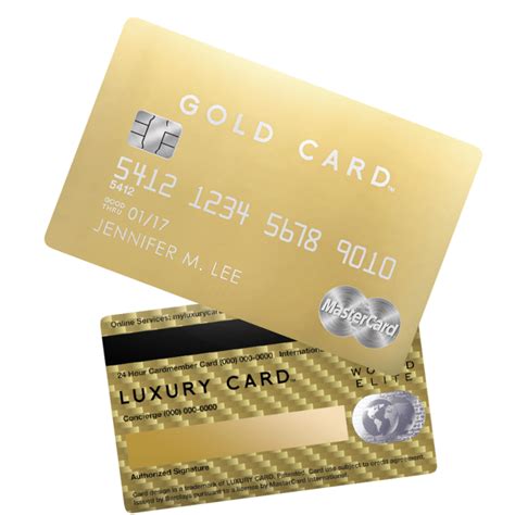 Luxury Card from Barclaycard: Titanium, Black & Gold MasterCard