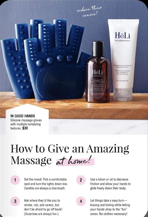 Amazing Massage In 2020 Pure Products Pure Romance Party Pure Romance