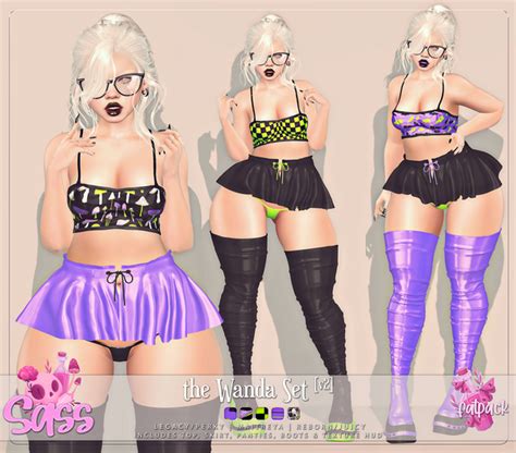 Second Life Marketplace Sass [wanda Set] V2 ♥ Legacy Perky ♥ Maitreya