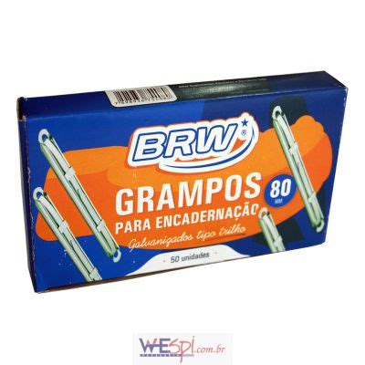 Wespi Atacado Grampo Trilho Metal 80mm Grampo Macho Femea Grampo