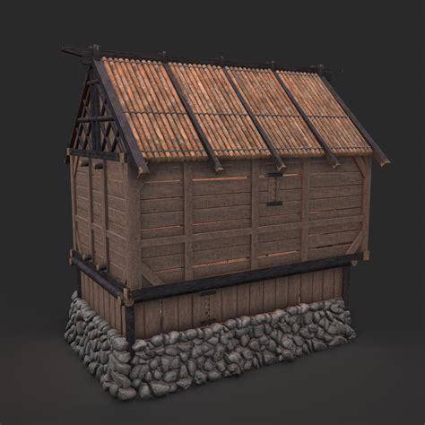 Medieval Cabin I - 3D Model by Get Dead Entertainment