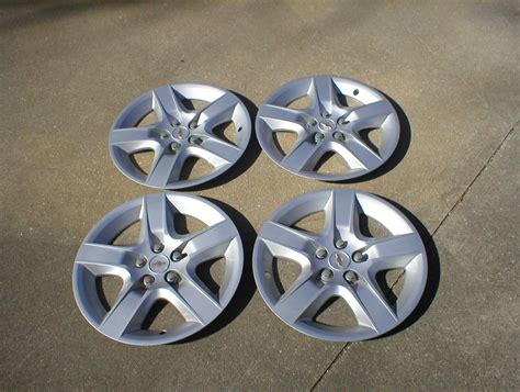 Set Of 4 Chevy Malibu Wheel Cover Hubcaps 08 09 10 2011 2012 17 9596922 Nice Ebay