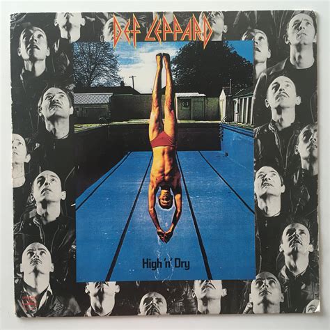 Def Leppard High N Dry Lp Vinyl Record Album Mercury Srm 1 4021 Hard Rock 1981