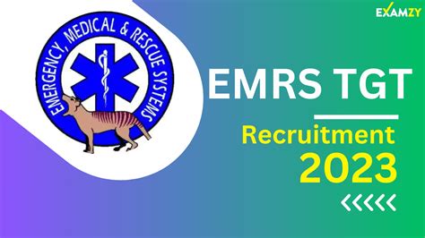 EMRS TGT Recruitment 2023 Notification OUT For Various Posts Apply