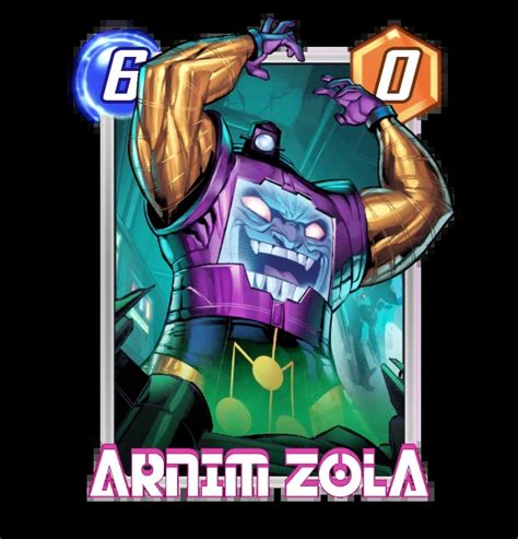 Arnim Zola Decks - Marvel Snap Card Database