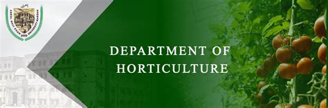 Department Of Horticulture Awkum