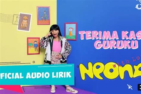 Lirik Lagu Terima Kasih Guruku Untuk Perayaan Hari Guru Nasional