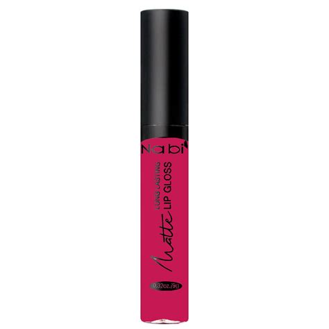 Nabi Cosmetics Matte Lip Gloss Angel Red