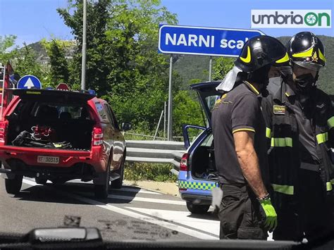 Narni Incidente Sul Rato Ferito Centauro Umbriaon