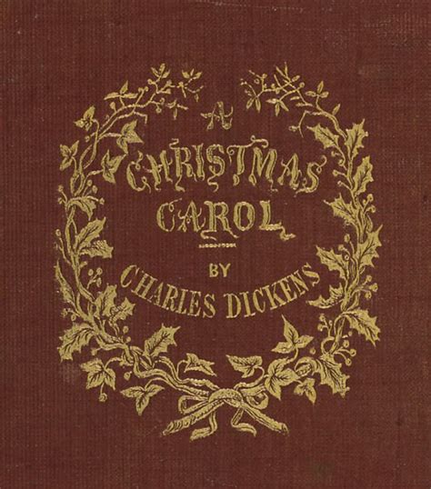 First Edition 1843 — A Christmas Carol By Carles Dickens Christmas Carol Charles Dickens